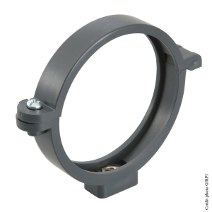 Collier PVC eaux pluviales Ø80mm ARDOISE