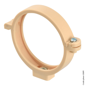 Collier PVC eaux pluviales Ø80mm SABLE