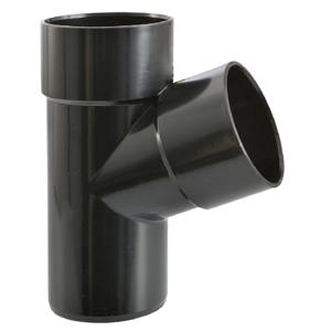 Culotte PVC eaux pluviales Ø80mm Mâle/Femelle NOIR