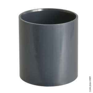 Manchon PVC eaux pluviales Ø80mm ARDOISE