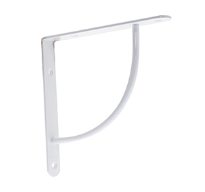 Console Bibop 230x230mm Acier blanc