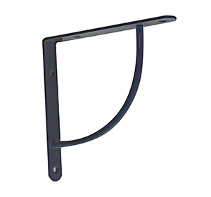 Console Bibop 180x180mm Acier noir
