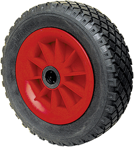 Roue increvable axe 20 Ø260mm