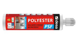 Scellement chimique Polyester PSF 300ml Multi-materiaux - Ton Beige