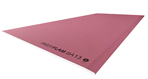 Plaque de plâtre PREGYFLAM STD 2,80x1,20m BA13 SINIAT