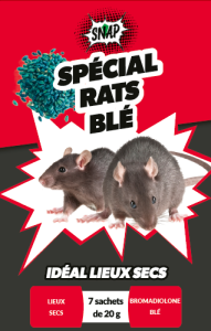 Raticide blé 140g - SNAP