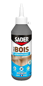 Colle bois prise progressive 100g SADER