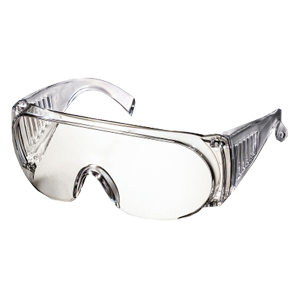 Surlunettes de protection incolores