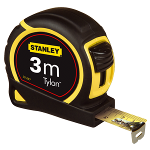 Mètre ruban bimatière TYLON 3mx12,7mm