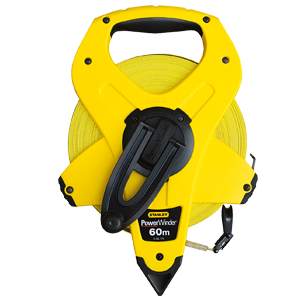 Mètre ruban fibre de verre 60m POWERWINDER Classe III