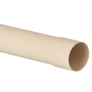 Tuyau PVC Ø50mm en 2ml eaux pluviales SABLE
