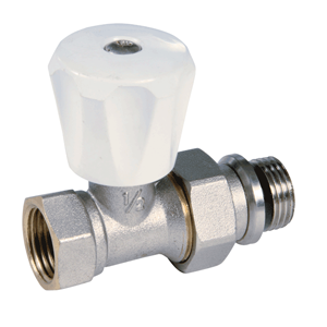 Robinet droit 1/2 nickelé - RRA15DN