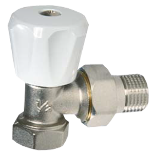 Robinet équerre 1/2 nickelé - RRA15EN