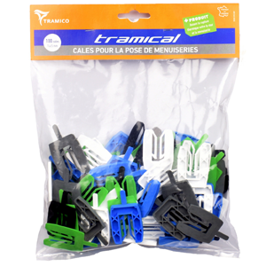 TRAMICAL pose menuiserie - sachet de 100 cales