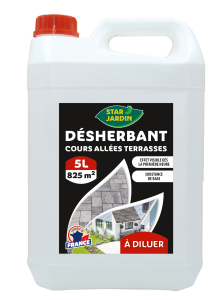 Désherbant  Allée-Terrasse  - Concentré à diluer - Bidon de 5L