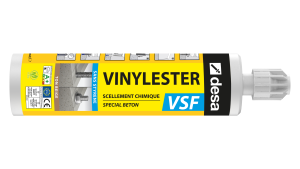 Scellement chimique Vinylester VSF 300ml Spécial béton - Ton Beige