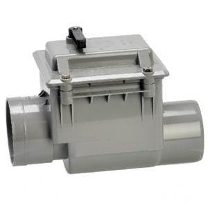 Clapet anti-retour PVC Ø125mm Mâle/Femelle