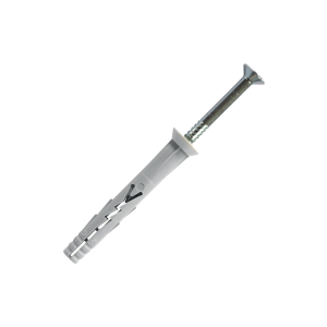 200 Chevilles à frapper nylon tête fraisée Ø5x27mm