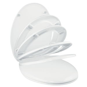 Abattant CHUT blanc thermodur déclipsable