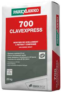 Mortier de scellement 700 CLAVEXPRESS - 25kg