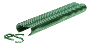 Agrafes grillage vertes VR22 - 1100 pces