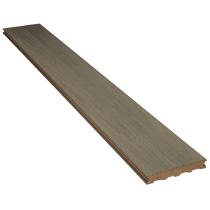 Lame Atmosphère composite brossée Gris Cayenne 4mx13,8cm ép.23mm - FIN DE SERIE