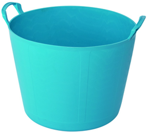 Auge Capazo Pro fluo BLEU TURQUOISE 42L renforcée - TALIAPLAST