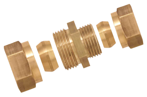 Raccord union bicône réduit Ø16-14