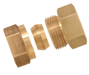 Raccord union bicône F15x21 Ø14