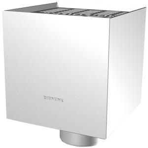 Boite à eau carrée zinc 200x200mm pour naissance Ø80mm