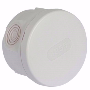 Boîte dérivation étanche IP55 Ø85x50 gris