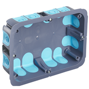 Boîte dérivation encastrée + couvercle STOP AIR MULTIMAT 170x110x40