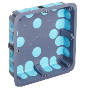 Boîte dérivation encastrée + couvercle STOP AIR MULTIMAT 170x170x40