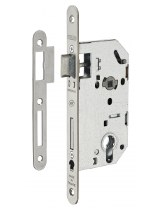 Boitier serrure à encastrer MONOMAX NF axe 50mm têtière inox FDS