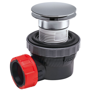 Bonde + siphon lavabo NANO 6.7 écoulement libre