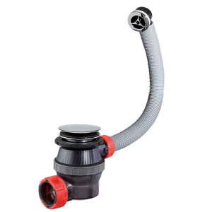 Bonde + siphon lavabo NANO 6.7 avec trop-plein