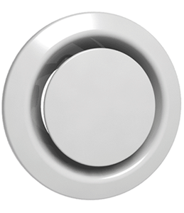 Bouche d'extraction ou insufflation BEIP 100mm Ø125