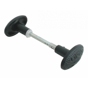 Bouton double fonte noir fourreau 6