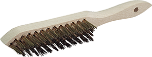 Brosse métallique souple à manche - 5255