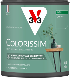 Peinture COLORISSIM Satin 0,5L Cactus
