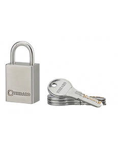 Cadenas extérieur RINOX 30mm anse inox - 4 clés