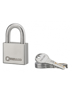 Cadenas extérieur RINOX 50mm anse inox - 4 clés
