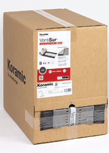 Carton dérouleur Closoir Rouge VENTISUR - rouleau 50mx300mm QB35