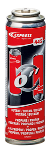 Cartouche de gaz 445 - 60g - propène 26% - propène 26% + butane + propane