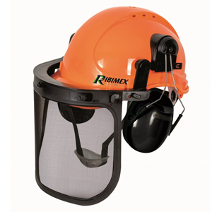 Casque de protection forestier