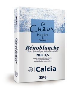 Chaux blanche 35kg CALCIA - Remplacé par AGR0186