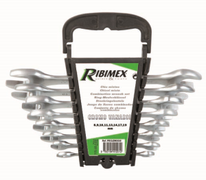 Lot de 8 clés plates chrome vanadium