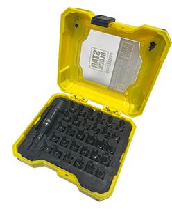 Coffret embouts de vissage + porte- embout magnétique - 31 pces