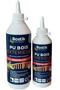 Colle PU bois extérieur BOSTIK 500g