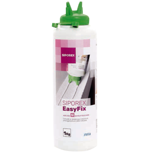 Colle prête à l'emploi SIPOREX EASYFIX - Bidon 1kg = 50ml de béton cellulaire